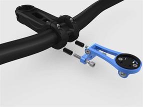 img 1 attached to 🚴 Dymoece Extended Adjustable Mount for Garmin Edge 25 130 200 500 510 520 800 810 820 1000 1030 Bike Computer Combo