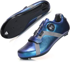 img 1 attached to Santic Unisex Cycling Shoes: Indoor Bike Shoes for Look Delta & Peleton