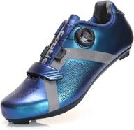 santic unisex cycling shoes: indoor bike shoes for look delta & peleton logo