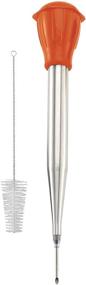 img 3 attached to 🦃 HIC Harold Import Co. 5902 Turkey Baster – Premium 18/8 Stainless Steel with Silicone Bulb