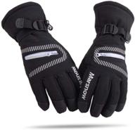 🧤 stay cozy in the cold with lovekids winter snow ski gloves – waterproof and warm for boys and girls логотип