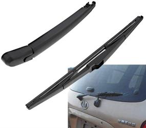 img 3 attached to 🚗 Hyundai SANTA FE 2013-2017 Rear Wiper Arm & Blade Assembly Replacement - 2.0L 2.4L 3.3L - Replace with 65665656321 988502W000 98850-2W000