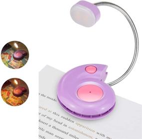 img 4 attached to Rechargeable Book Light LUXSWAY Adults Violet