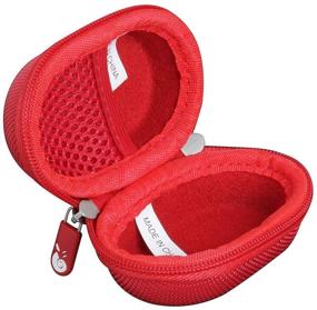 img 2 attached to Hermitshell Travel Case For Samsung Galaxy Buds/Galaxy Buds Plus Bluetooth True Wireless Earbuds (Red)