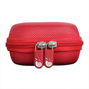 img 1 attached to Hermitshell Travel Case For Samsung Galaxy Buds/Galaxy Buds Plus Bluetooth True Wireless Earbuds (Red)