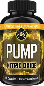 img 2 attached to 💪 Optimal Fire Science: Nitric Oxide Supplement Booster Pills for Men - Enhance Sports Performance, Muscle Growth, Energy, Stamina, Pump, Recovery, Blood Flow - 60 Vegan Tablets