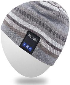img 4 attached to 🎧 Bluetooth Beanie Hat with Wireless Headphone for Outdoor Sports - Perfect Xmas Gifts