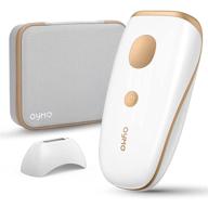 🔥 aymo ipl hair removal device for women & men - at-home safe permanent hair removal solution with smart skin tone sensor, precision head, storage bag, ideal for facial, lip, chin, armpit, bikini, legs, and whole body logo