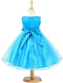 img 1 attached to 🌸 YMING Girls' Clothing Flower Sequin Party Dress