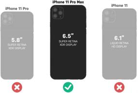 img 3 attached to Bundle: OtterBox Commuter Series Case For IPhone 11 Pro Max - (Black) PopSockets PopGrip - (White Marble)