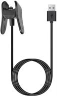 🔌 kissmart charger for garmin vivosmart 4 - replacement charging cable cord logo