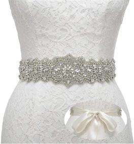 img 4 attached to 💎 Sparkling Rhinestone Crystal Bridesmaid Accessories: Enhancing Women's Style