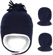 🧢 estamico little fleece trapper winter boys' accessories: stylish hats & caps for added warmth logo