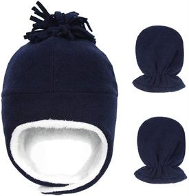 img 3 attached to 🧢 ESTAMICO Little Fleece Trapper Winter Boys' Accessories: Stylish Hats & Caps for Added Warmth