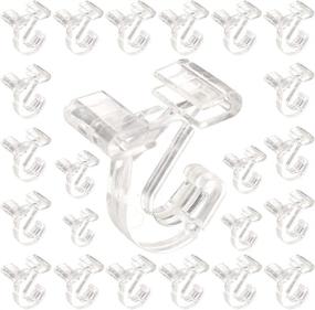 img 4 attached to 🔗 Efficient Clear Hinged Ceiling Hooks: SharpTank Industrial Hardware