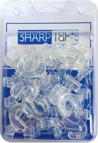 img 1 attached to 🔗 Efficient Clear Hinged Ceiling Hooks: SharpTank Industrial Hardware