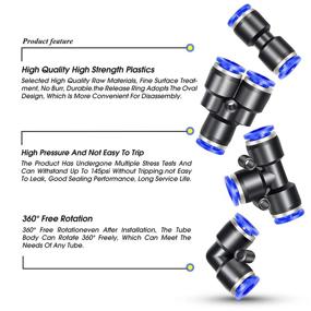 img 3 attached to 🔌 Tailonz Pneumatic Straight Splitter Fittings