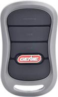 genie g3t-r 3-button remote with intellicode security technology - 🚪 controls up to 3 garage door openers, original version - 1 pack logo