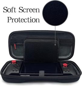 img 1 attached to 🎮 Hori Split Pad Pro Case - iofeiwak Hard Shell Case for Nintendo Switch Split Pad Pro Controller - Enhanced Storage with 20 Game Slots / Button Protection / Spacious Capacity