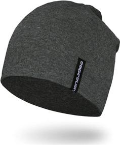 img 4 attached to 🧢 EMPIRELION 9-inch Lightweight Beanies Hats: Multifunctional Headwear for Running, Cycling, and Sleep Caps- For Men and Women