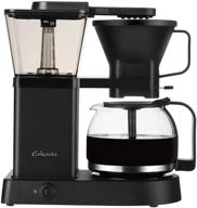 ☕️ erkovia 8-cup one-touch coffee maker with glass carafe and warming plate - convenience and style combined! logo