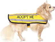 warm and waterproof dog coats: dexil limited adopt me yellow coats in various sizes - help a local charity! логотип