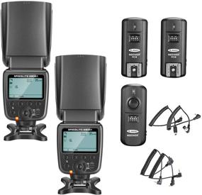 img 4 attached to 📸 Neewer NW561 Flash Speedlite Kit (2 Packs) for Canon, Nikon, Panasonic, Olympus, Pentax, Fujifilm, and Sony Mi Hot Shoe Cameras with 2.4G Wireless Trigger