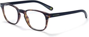 img 4 attached to Men's Ultra-Light Polycarbonate Reading Glasses with 2.50 Magnification - Cross Oxford Readers