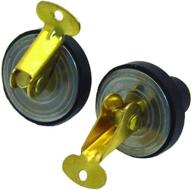 🔌 enhanced marine 5/8-inch brass snap plug for improved bailer and baitwell drains логотип