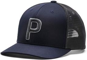 img 1 attached to 🧢 Stylish Protection: Discover PUMA Golf 2020 Men's Trucker P Hat!