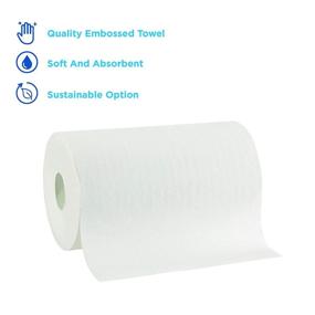 img 2 attached to 🧻 Pacific Blue Ultra 9” Paper Towel Roll (formerly SofPull) - Georgia-Pacific, 400 Feet, 6 Rolls Per Case