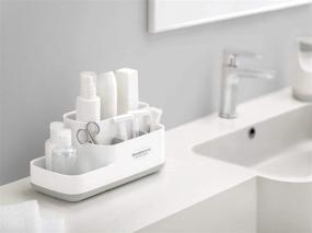img 3 attached to Toothbrush Doublecare Countertop Organizer Organizers
