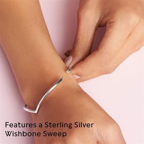 img 1 attached to PANDORA Shining Bangle Bracelet Sterling Girls' Jewelry
