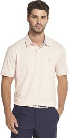 img 1 attached to IZOD Performance Greenie Stripe Aurora Men's Clothing: Stylish and Functional Shirts