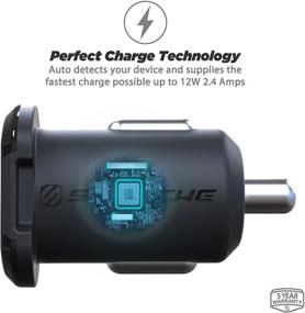 img 3 attached to 🔌 SCOSCHE USBC121M ReVolt Universal Mobile Single Port Car Charger - Efficiently Charge Devices On-The-Go with a Sleek Black Design