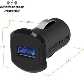 img 2 attached to 🔌 SCOSCHE USBC121M ReVolt Universal Mobile Single Port Car Charger - Efficiently Charge Devices On-The-Go with a Sleek Black Design