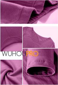 img 2 attached to WUHOUPRO Women's Cozy Thermal Underwear Long Johns with Plush Fleece Lining