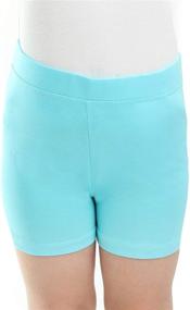 img 1 attached to 🩳 Silky Toes Girls Soft Cotton Summer Bike Shorts: Comfortable, Breathable, and Perfect for Casual or School Uniform