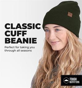 img 2 attached to Tough Headwear Cuff Beanie Watch Outdoor Recreation in Climbing