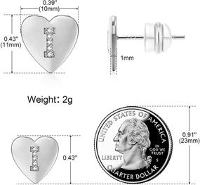 img 3 attached to Серьги BEOSTAR для дня рождения, выпускного и годовщины.