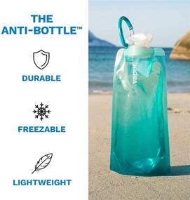 img 3 attached to 💧 Vapur Solid Flexible Water Bottle with Carabiner: Stay Hydrated on the Go!