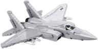 🦅 cobi f-15 eagle: 590 pieces of silver brilliance logo