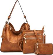 👜 soperwillton shoulder bag fashion handbag for women with wallet - stylish and practical shoulder bags and wallets for women logo