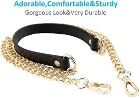 img 3 attached to Crossbody Chains Handbag Replacement Leather Beading & Jewelry Making