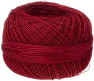 🧵 hh lizbeth egyptian cotton thread size 80 (10g 184 yds) - crochet, tatting, knitting, lace - victorian red logo