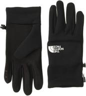 north face etip recycled glove logo