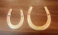 🐎 diollo vintage brass good luck equestrian horseshoes: divine prosperity, fortune, and fengshui brass horse shoe naal logo