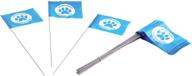 🚩 educator flags-50: premium boundary flags for e-fence underground dog containment system – set of 50 логотип