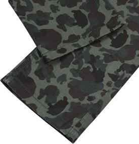 img 1 attached to 👶 SWOTGdoby Toddlers: Premium Camouflage Boys' Clothing with Relaxed Elastic Pants