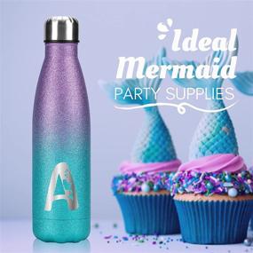 img 1 attached to Onebttl Mermaid Stainless Insulated Birthdays